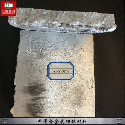 مورد الصين سريع الإرسال YAl Yttrium سبائك الألومنيوم الرئيسية Y 80٪ Al 20٪ سبيكة
