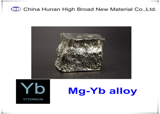 MgYb5 سبيكة 30٪ سبيكة المغنيسيوم الإيتربيوم سبائك المغنيسيوم ماستر MgYb MgY MgNd MgLa MgGd MgSc