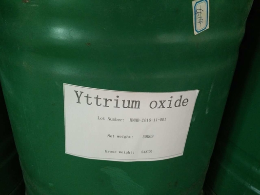 تراقب CRT أوكسيدات الأرض النادرة / Yttria Yttrium Oxide Powder باللون الأحمر Luminophores