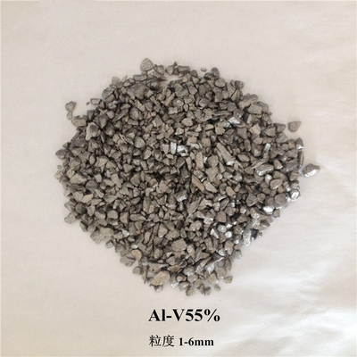 AlV 5-85 ٪ سبائك سبائك الألومنيوم الفاناديوم ماستر / سبائك الألومنيوم أساس مقرها