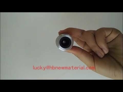 فوهة كربيد البورون ذات ثقب مستقيم مكبوسة على الساخن مع غلاف ألومنيوم