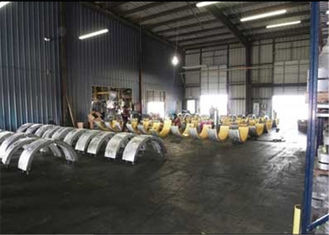 الألومنيوم بيير &amp; anodes الركائز / OEM ASTM GAIII الألومنيوم Anode للذبيحة Anode