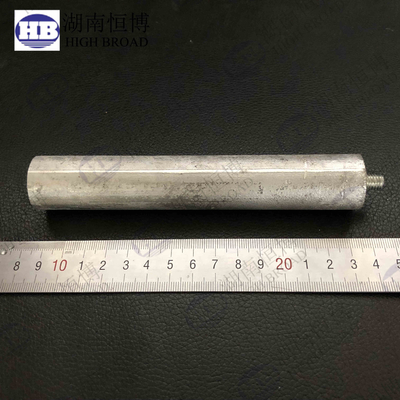 AZ31 المنود الصافي من المغنيسيوم 9~ 100mm لمعدات البقاء في الهواء الطلق ، تطبيق الخلية