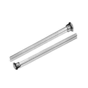 AZ31 AZ63 سبيكة المغنيسيوم سخان المياه قضبان الأندود لقبعات الفولاذ المغلف NPT BSPT 3/4 &quot;