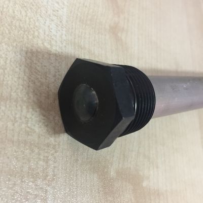 قضيب الأنود المضحي من المغنيسيوم AZ63 عالي الإمكانات مع معيار ASTM B843-13 وخيط NPT 3/4 بوصة لسخانات المياه