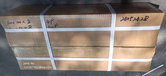 SiC Whisker Reinforced Ballistic Tile with NIJ Level III Protection in 100x100x9mm Size
