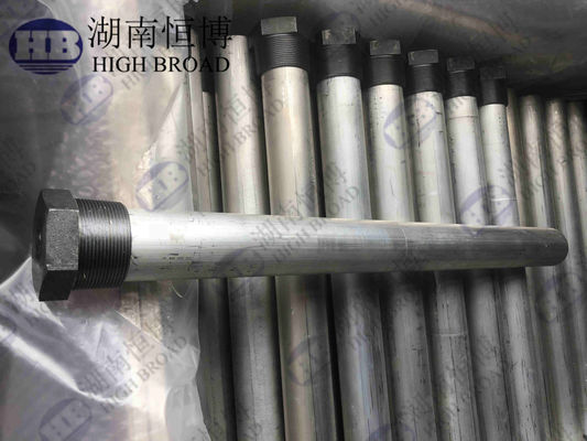 22mm قطر 900mm الطول عصا المنود المغنيسيوم مع 3/4 "NPT خيط لحماية سخان المياه الشمسية