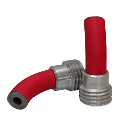 فوهة كاربيد البورون مع انحناء 45 درجة لتنفجير السطح الداخلي - 127x9.5mm فوهة تنفجير الرمال