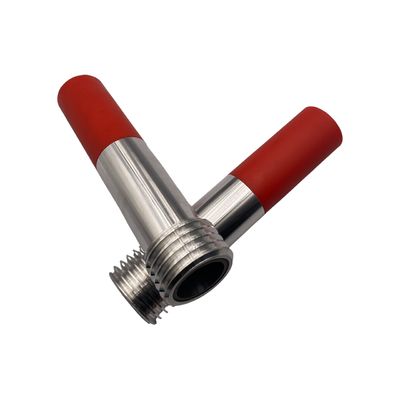 فوهة كاربيد البورون مع انحناء 45 درجة لتنفجير السطح الداخلي - 127x9.5mm فوهة تنفجير الرمال