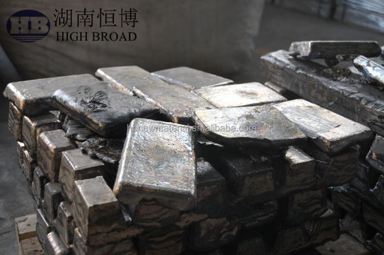 Industrial Grade MgPr Master Alloy with 10%-30% Praseodymium Content for Grain Refinement in Magnesium Alloys
