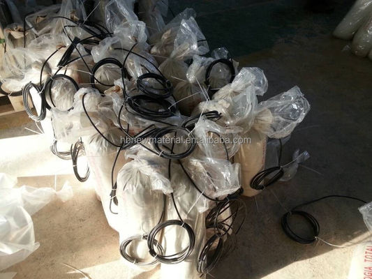 قطب مغنيسيوم معبأ مسبقًا وصديق للبيئة مع كابل مُضمّن وتغليف في كيس قطني للحماية الكاثودية