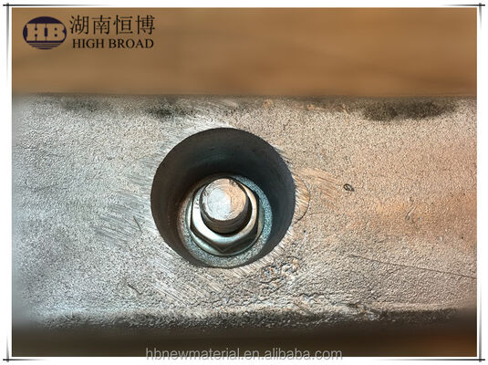 أفضل مبيعات المغنيسيوم الألومنيوم الزنك سبيكة الصب الأندود التضحية للحماية الكاثودية في معدات السفن