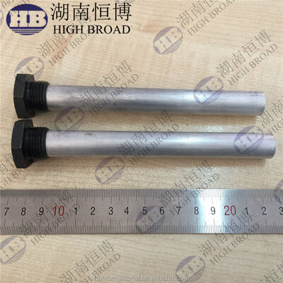 Aluminum Core Lightweight Magnesium Anode Rod 33 Inch 0.75 Inch Diameter for Aerospace Precision Water Systems