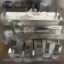 أونود التضحية البحرية ذات الشكل D المعتمد من ASTM G97 للحماية الكاثودية