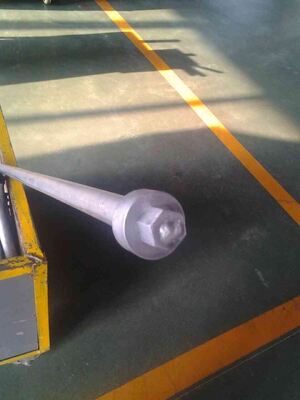 قضبان أنود مغنيسيوم عالية الشد تتميز بقابلية تشغيل جيدة ومقاومة للتآكل AZ63 AZ31 AZ61 AZ80 ZK60 لحلول الحماية