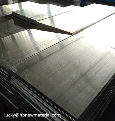 التسامح ±005mm صفيحة سبيكة المغنيسيوم مع سبيكات المغنيسيوم WE43 ZK60 AZ80 وقوة الشد ≥160MPa مثالية للهياكل