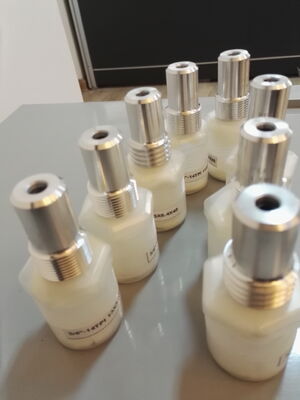فوهة كاربيد البورون مع خيط رفيع M10x1.0 وتصميم مضغوط 50x15mm للرذاذ الدقيق