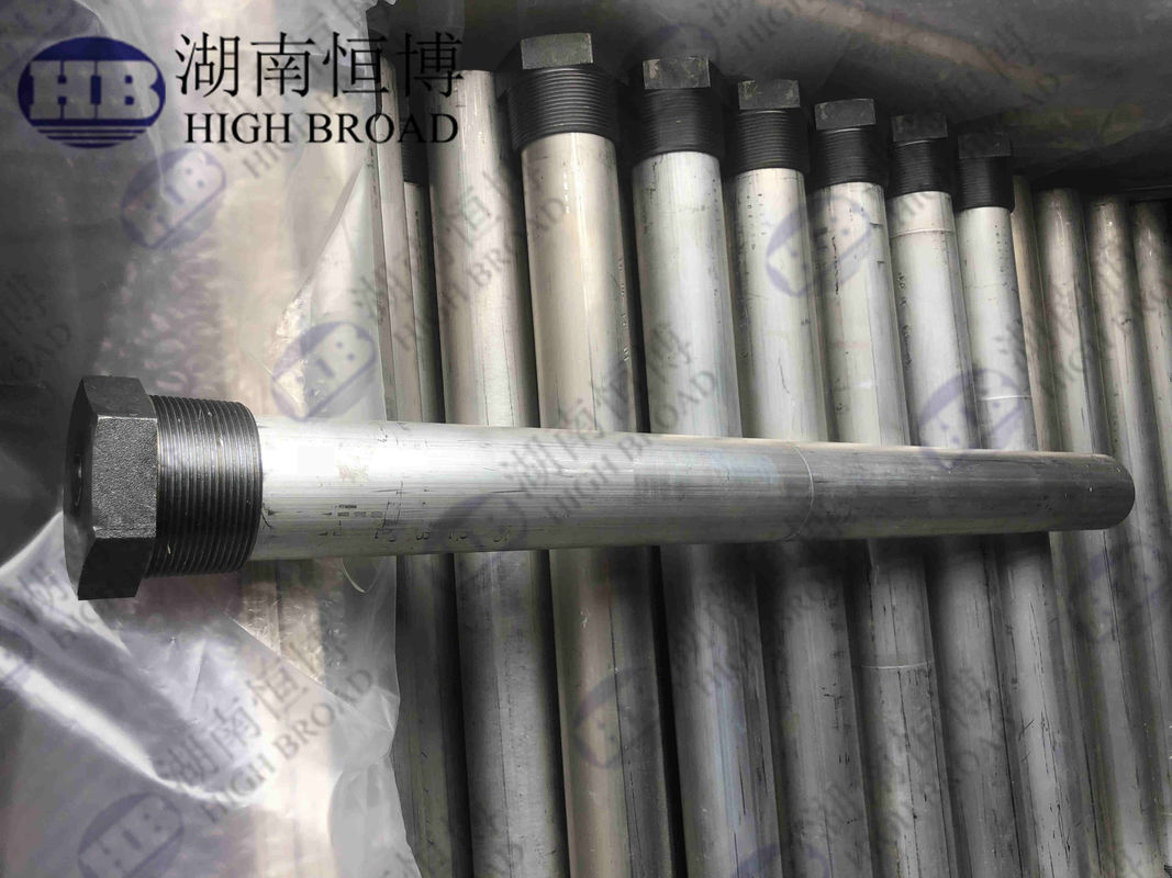 22mm قطر 900mm الطول عصا المنود المغنيسيوم مع 3/4 "NPT خيط لحماية سخان المياه الشمسية