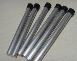 الألومنيوم الزنك المركب المغنيسيوم سخان المياه عصا الأنود 42 بوصة 3/4 NPT لمكافحة رائحة الكبريت في المياه الصلبة