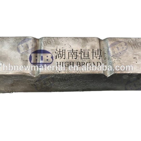 AlCu Master Alloy Ingot with 50% Copper Content for Grain Refining in Aerospace Applications