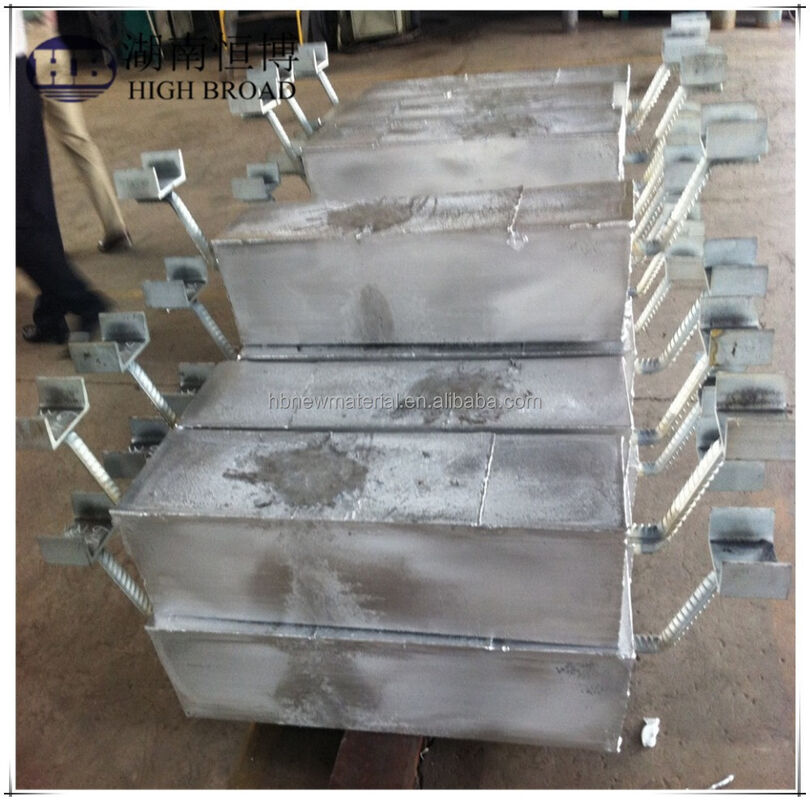 خط أنابيب تحت الأرض الألومنيوم الذبيحة الأندودية حزمة التعبئة الخلفية 1200mm 25kg أل-Zn-In سبيكة مدفونة حماية الكاثودية